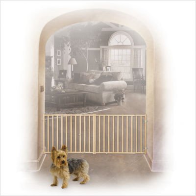 Extra-Wide Rail and Baluster Pet Gate