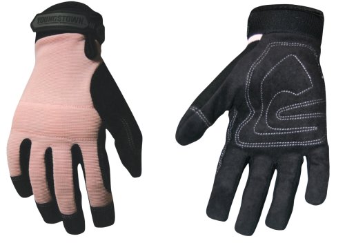 Youngstown Glove Co. 05-3800-20-S Women's Garden Glove, Performance Glove, Small, Pink