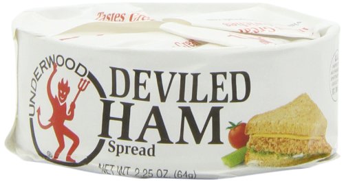 Underwood Deviled Ham Meat Spread, 2.25-Ounce Cans (Pack of 48)