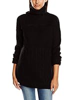 Pepe Jeans London Jersey Cuello Vuelto Kellie (Negro)