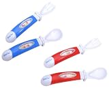 from BabyOno Blue Ergonomic Cutlery Set *Spoons & Cutlery for Babies*