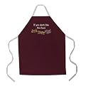 Drink More Wine Apron - Burgundy