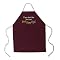 Drink More Wine Apron - Burgundy