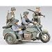 BMW German Motorcycle With R/75 Side Car - 1:35 Scale Military - Tamiya