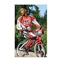 REDLINE Long Sleeve Jersey Youth Medium Red/White/Black
