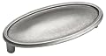 Amerock BP26126-WN Manor Cup Pull, 3-Inch Center, Weathered Nickel
