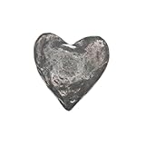 Pewter Heart Shaped Pocket Token