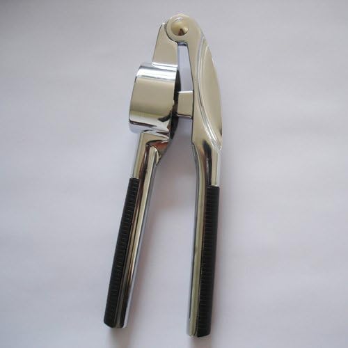 The Platinum Chef Best Garlic Press-With Polished Stainless Steel Mincer and Easy Grip Handles Rust Resistant Easy Cleanup Is The #1 Kitchen Gadget To Have.