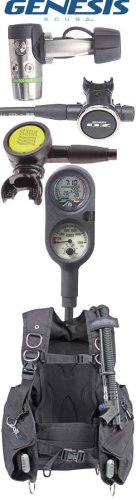 Scuba Gear Package - Genesis OZ Regulator, S.K.O. Octopus, Resource Pro Computer Gauge and Cobra BC reviews