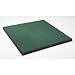 Childrens Swings Soft & Save Rubber Safety Mat Set - 1 sqm - 40mm thick - green