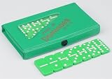 Mini Double 6 Green Domino Set