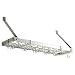 Rogar Estate Wall-Mounting Wine Rack- Bright Chrome/ Chrome