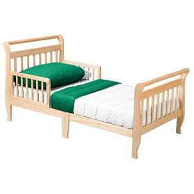 Delta Enterprise Sleigh Toddler Bed, Natural by Delta