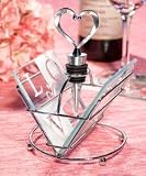 Review Jaf Gifts  / LOVE COASTER/BOTTLE STOPPER - LOVE DESIGN COASTERS AND WINE BOTTLE STOPPER SETS, Quantity of 7 pc,