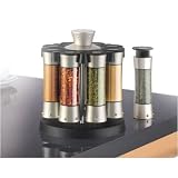 Review KitchenArt  / KitchenArt 80100 Elite Satin Auto-Measure Spice Carousel with Spices