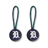 Detroit Tigers Zipper Pull Charm Tag Luggage Pet Id Set