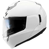 Scorpion Solid EXO-900 Street Bike Racing Motorcycle Helmet - White / 2X-Large