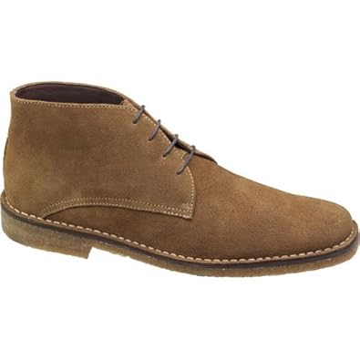 Johnston  Murphy Men's Runnell Chukka Boots, Brown, 7.5 M | Amazon ...