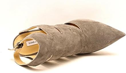 Diane von Furstenberg Women's Bizzy Bootie,Grey,8 M US