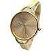 Suppion New Girls Women Ladies Gift Analog Dress Stainless Quartz Wrist Watch Gold