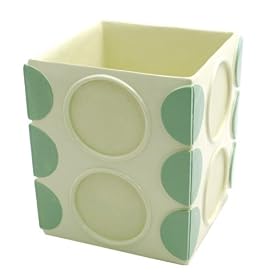 Shadow Circle Wastebasket (8Lx8Wx9H) by