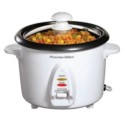 New Hamilton Beach Ps 8 Cup Rice Cooker Nonstick Bowl Dishwasher Safe For Fast Easy Cleanup