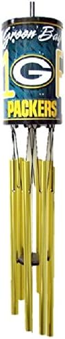 Green Bay Packers #1 NFL Football Fan Garden Wind Chime