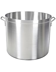 Adcraft H3-SP100 100 qt Aluminum Stock Pot with Reinforced Top Rim by Adcraft