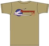 戦闘妖精雪風 ブーメランTシャツ サンドカーキ サイズ:L