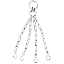 Punch Bag Chain Heavy Duty Metal Chrome Plated