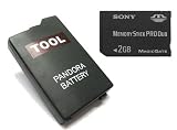 2GB PANDORA BATTERY KIT - COMPRISING 2GB PRO DUO MEMORY CARD PRE-CONFIGURED TO CFW 5.00 M33-6, for the Sony PSP1000 & 2000, with user guide for dummies. *Play games, watch movies and TV, listen to Internet Radio, all on your PSP!* - Hi-TEC ESSENTIALS