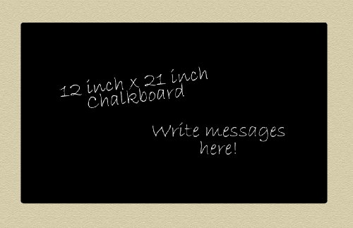 12 x 21 RECTANGLE Chalk Board Vinyl Sticker Wall Decal
