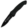 Smith & Wesson SWATMBS Swat Medium Serrated Assisted Opening Knife, Black