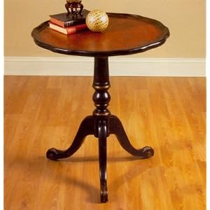 Imperial Red Painted Tilt Top Table