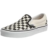 Vans Unisex Classic Slip-on black and white checker/white VEYEBWW 9 UK