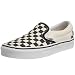 Vans Unisex Classic Slip-on black and white checker/white VEYEBWW 9 UK
