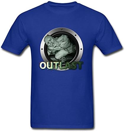 HSYFG Men's Outlast Game PS4 T-Shirts 100% Cotton