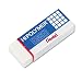 Pentel Hi-Polymer Eraser,Lead Pencil Eraser - Non-abrasive - 0.49" x 2.55" x 0.96" - 1 Each - White