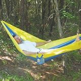 Parachute Hammock - Blue and Yellow (15.8 oz)