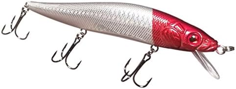 TrueShiner 5-1/2" Shallow Diving Minnowbait (Red/White)