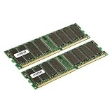1GB Kit (2 x 512MB) DDR PC2700 UNBUFFERED NON-ECC 184-PIN DIMM