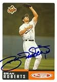 Brian Roberts Autographed/Hand Signed Baseball Card (Baltimore Orioles) 2002 Topps Total #871
