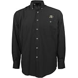 Antigua Colorado Buffaloes Black Matrix Button-up Shirt at Antigua