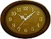 Coga (�R�K) �|�����v Oval Wood Wall Clock Brown �u���E�� JSW08091003-BR