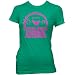 Little Miss Fucking Sunshine Ladies Fine Jersey T-Shirt, Kelly Green, M