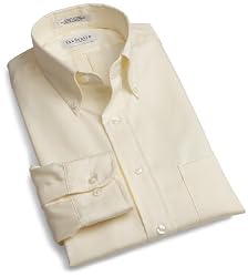 Van Heusen Men's Long Sleeve Easy Care Pinpoint Oxford Solid Shirt