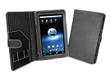 Cover-Up Viewsonic ViewBook 730 VB730 7-inch Android Tablet Nappa Leather Cover Case Book Style - Black on sale