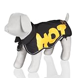 Trixie Mantel Avallon Hot Dog, Softshell II, L: 62 cm, schwarz/gelb
