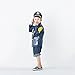 Police Officer Costume - iPlay, iLearn Police Officer Costume Role Play Costume Set