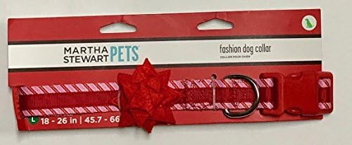 Martha Stewart Pets Fashion Holiday Dog collar - Large